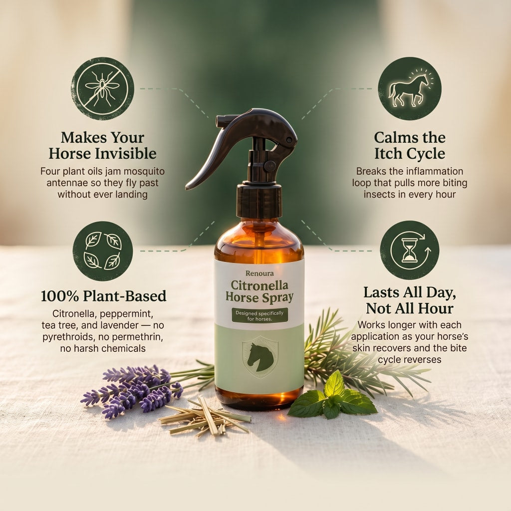 Zyrix Horse & Pony Bug Repellent Spray