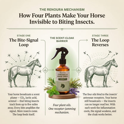 Zyrix Horse & Pony Bug Repellent Spray